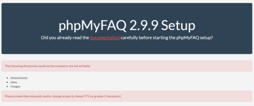 phpMyFAQ画面1